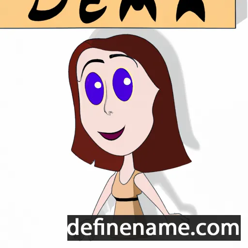 Deema cartoon