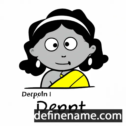 Deepthi cartoon