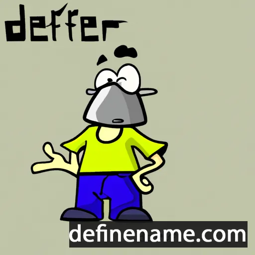 Defere cartoon