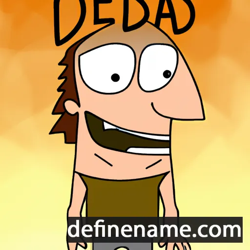 cartoon of the name Deidad