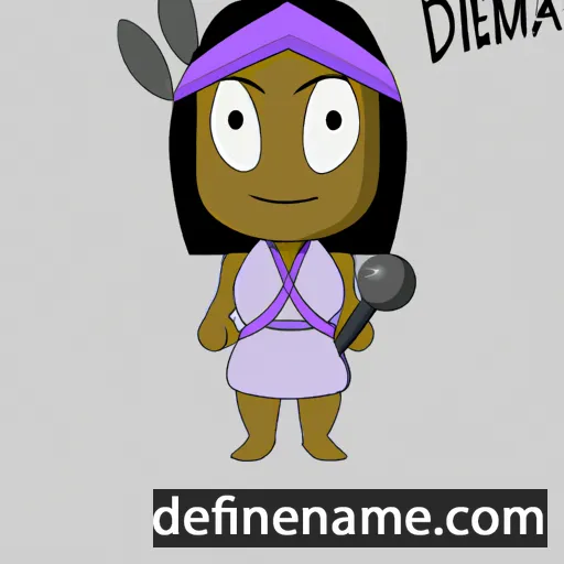 cartoon of the name Deidamia