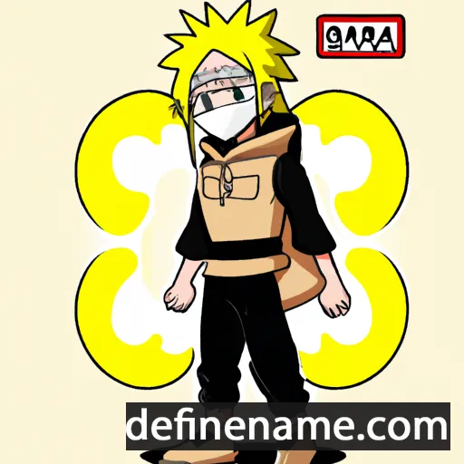 Deidara cartoon