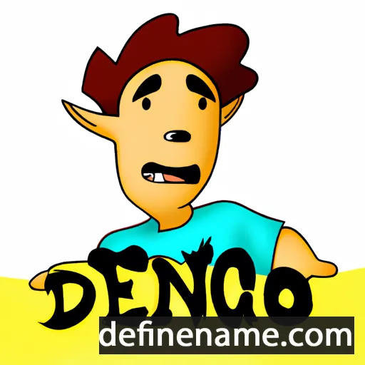 cartoon of the name Deino