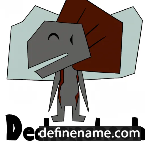 cartoon of the name Deinomache