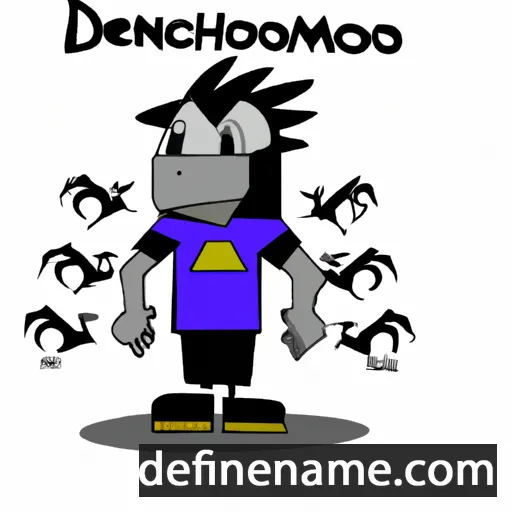 cartoon of the name Deinomachos