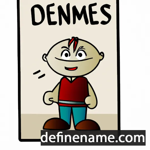 cartoon of the name Deinomenes