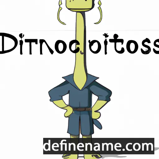 cartoon of the name Deinostratos