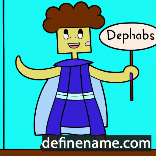 cartoon of the name Deiphobos