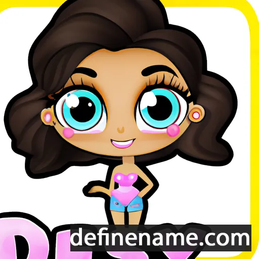 cartoon of the name Deisy