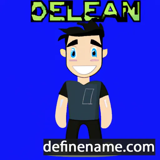 Deklan cartoon