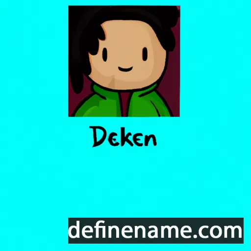 Deklyn cartoon