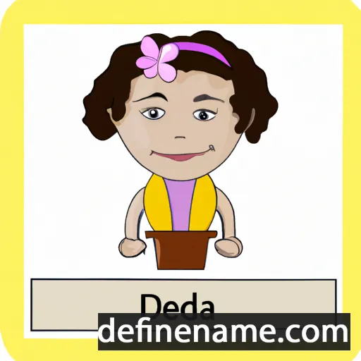 Delaida cartoon