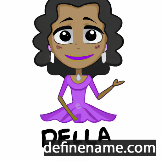 Delaila cartoon