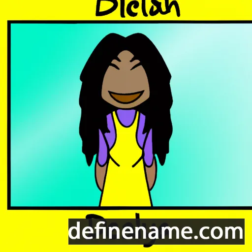 Delayah cartoon