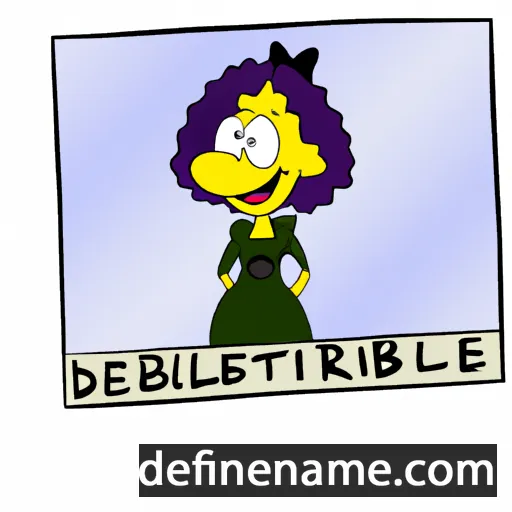 Delbertine cartoon