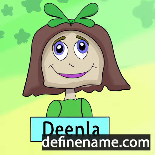 Deleena cartoon