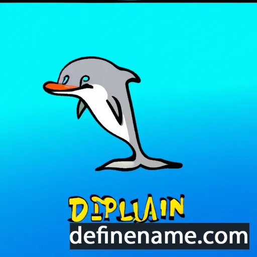 Delfin cartoon