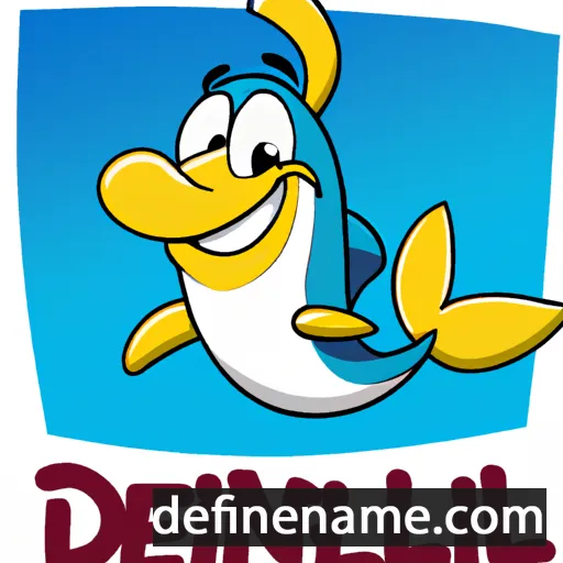 cartoon of the name Delfino