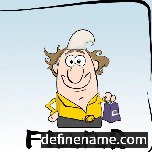 Delfrig cartoon