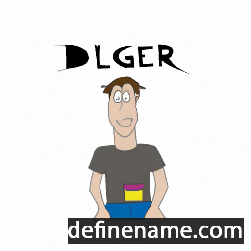 Delger cartoon