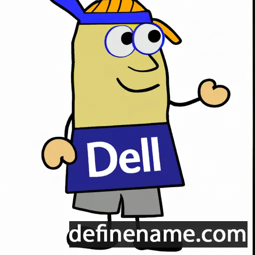 cartoon of the name Deli