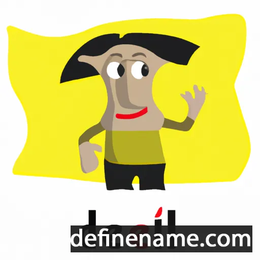 cartoon of the name Deli