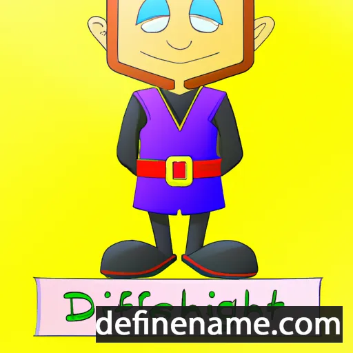 cartoon of the name Delighter