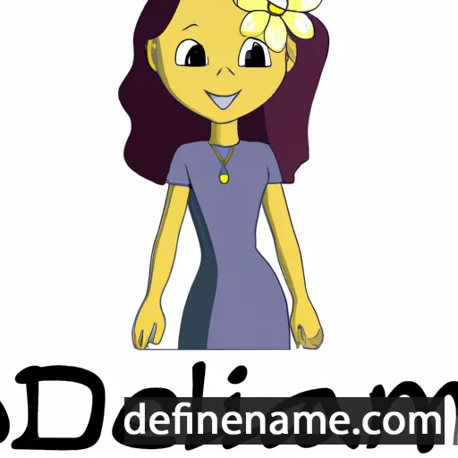 Delinah cartoon