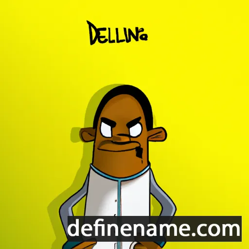 cartoon of the name Deling