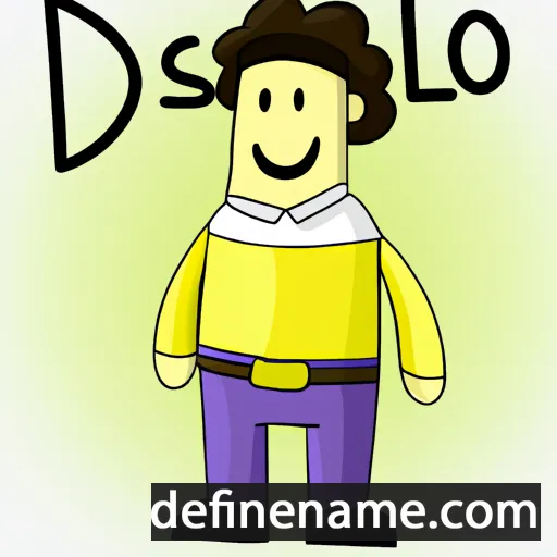 cartoon of the name Deliso