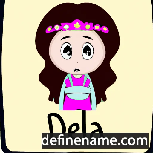 Deliyah cartoon