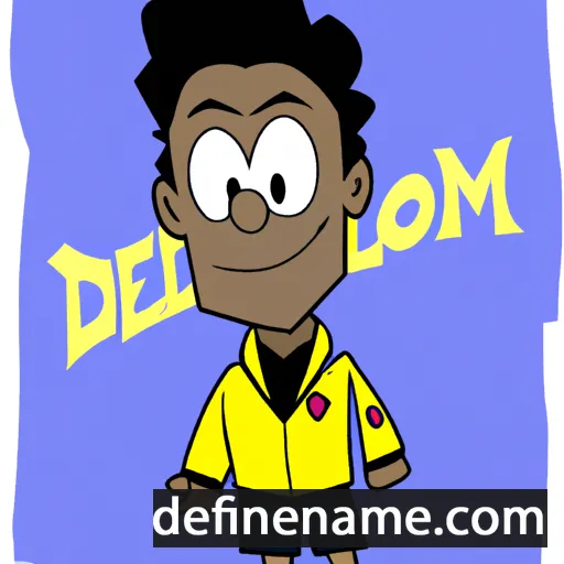 Delmon cartoon