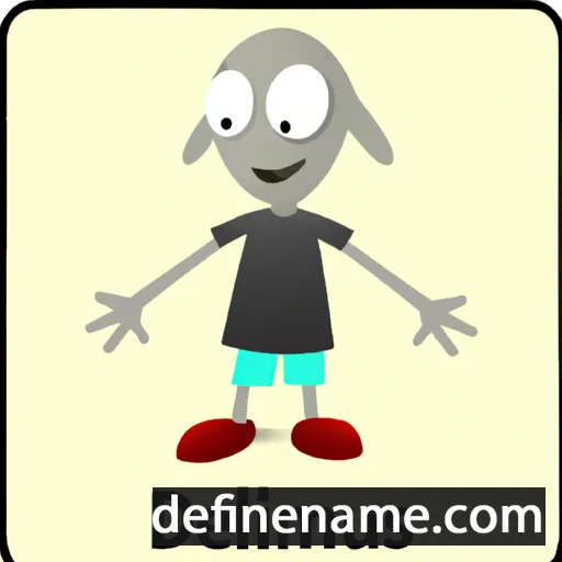 cartoon of the name Delmus