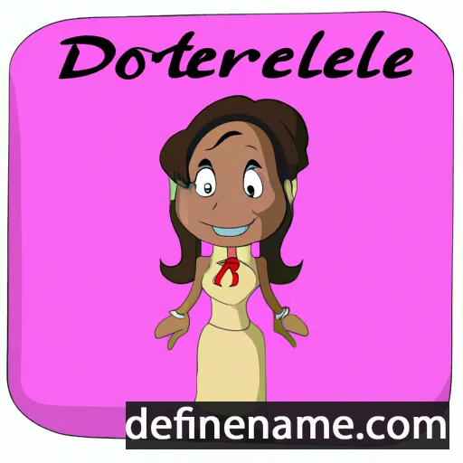 cartoon of the name Deloraine