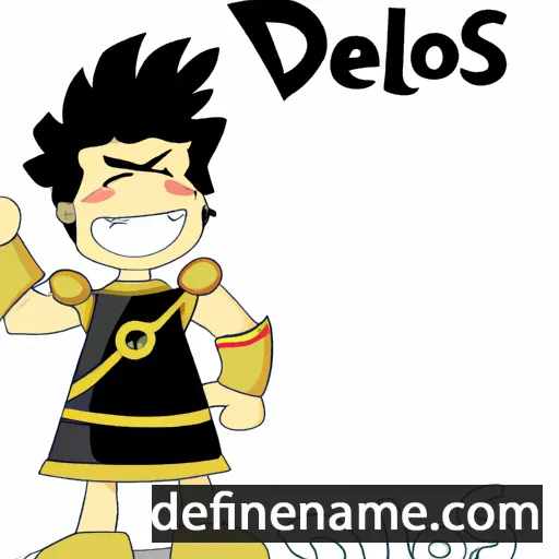 Delos cartoon