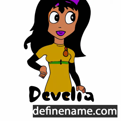 Delvea cartoon