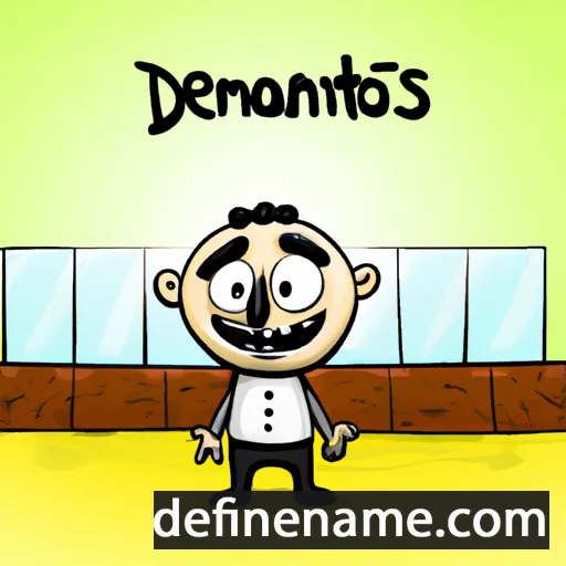 Demainetos cartoon