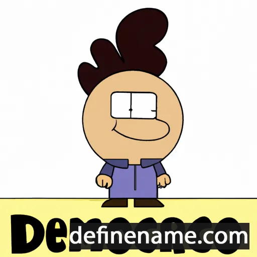 cartoon of the name Demarcco