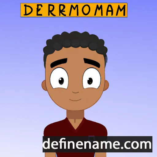 cartoon of the name Demarion