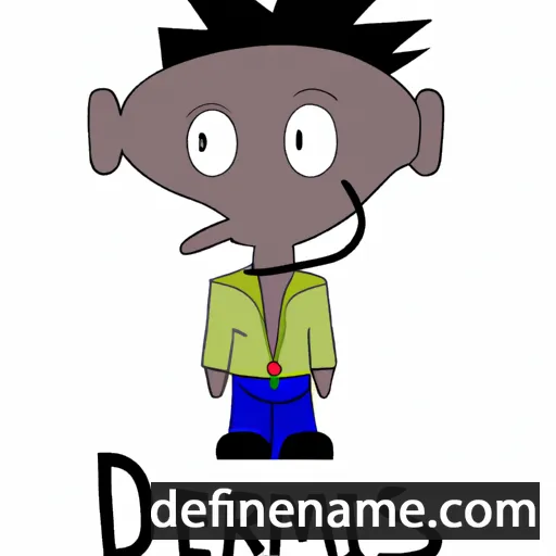 cartoon of the name Demaris