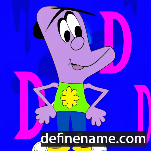 cartoon of the name Demarko