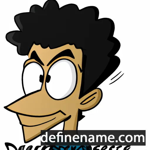 cartoon of the name Demarquez