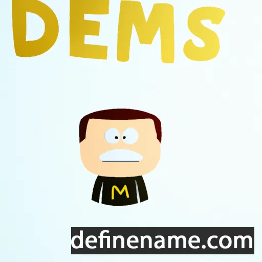 cartoon of the name Demas