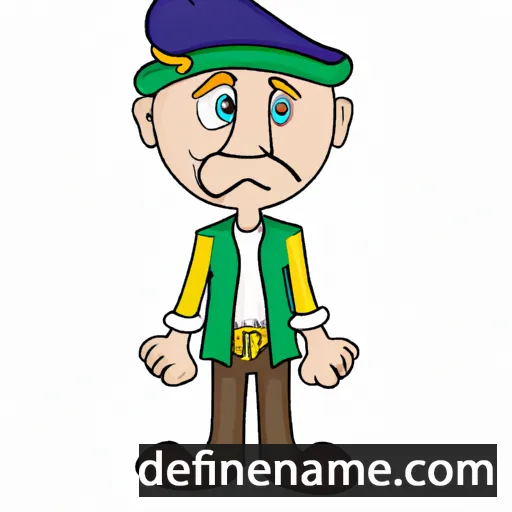 cartoon of the name Demaurion