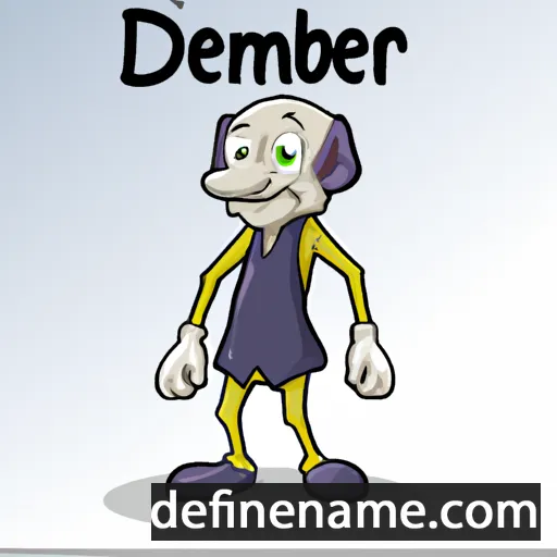 Demberel cartoon