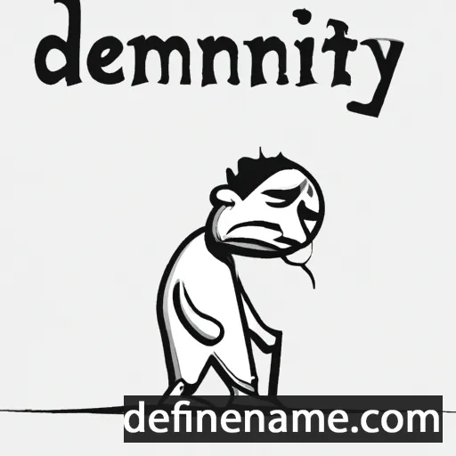 Demenity cartoon