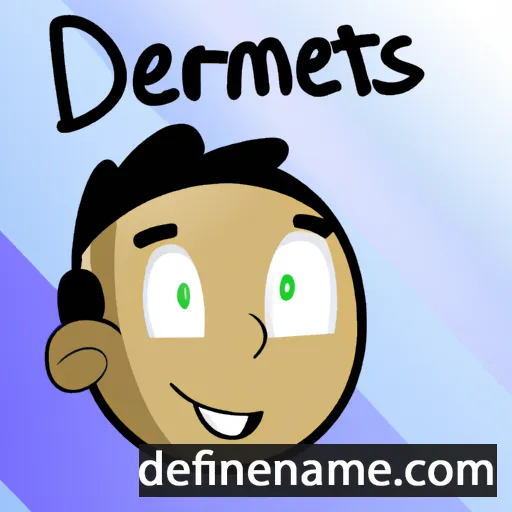 cartoon of the name Demetras