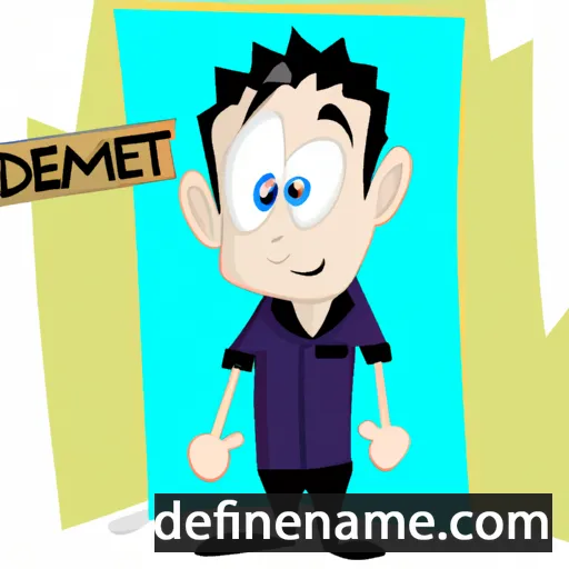 cartoon of the name Demetre