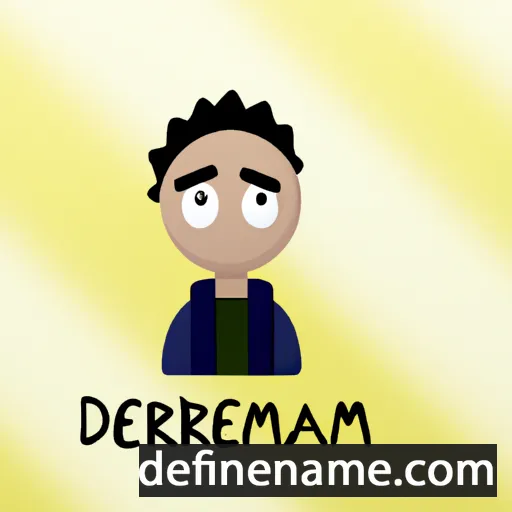 cartoon of the name Demetrian