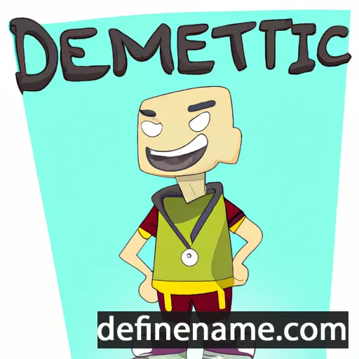 Demetric cartoon